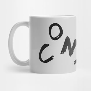 Your Context Is All Over The Place: Black Text Mug